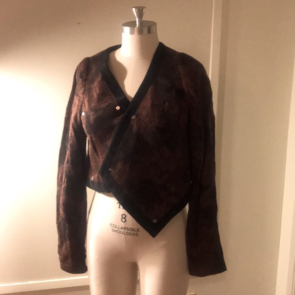 Vena Cava Jackets & Blazers - VENA CAVA asymmetric jacket blazer wool silk sz 6